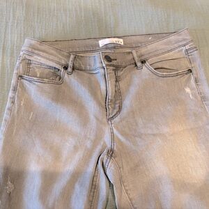 LOFT Light Gray Women's Skinny Jeans